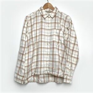 Marmot Boyfriend Flannel Shirt - Cream
